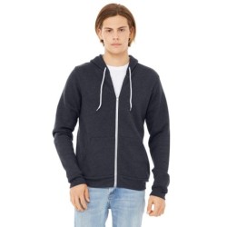 Buy Bella + Canvas 3739 Unisex Sponge Fleece Full-Zip Hooded Sweatshirt | ApparelChoice.ca