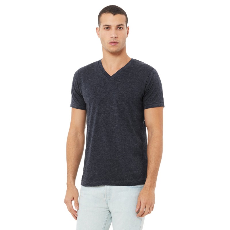 Buy Bella + Canvas 3005CVC Unisex CVC Jersey V-Neck T-Shirt | ApparelChoice.ca