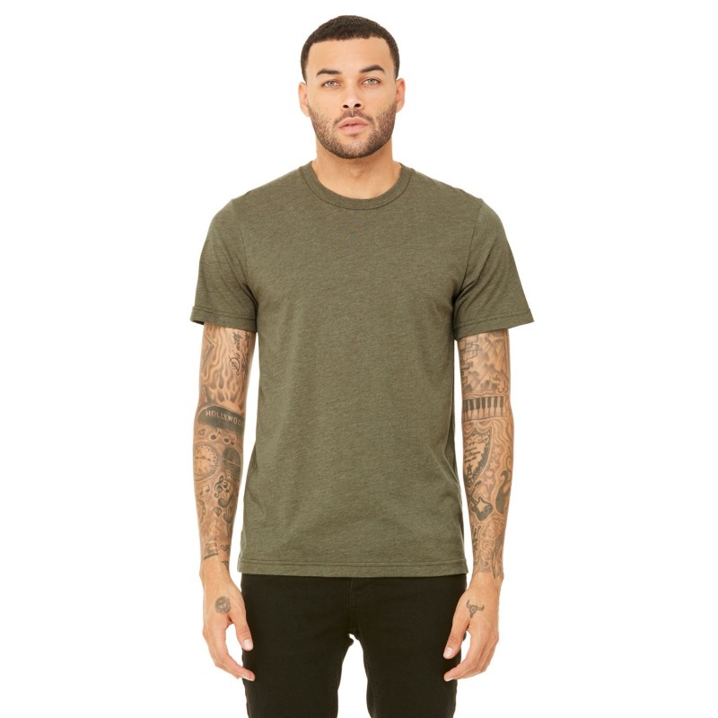 Buy Bella + Canvas 3001CVC Unisex Heather CVC T-Shirt | ApparelChoice.ca