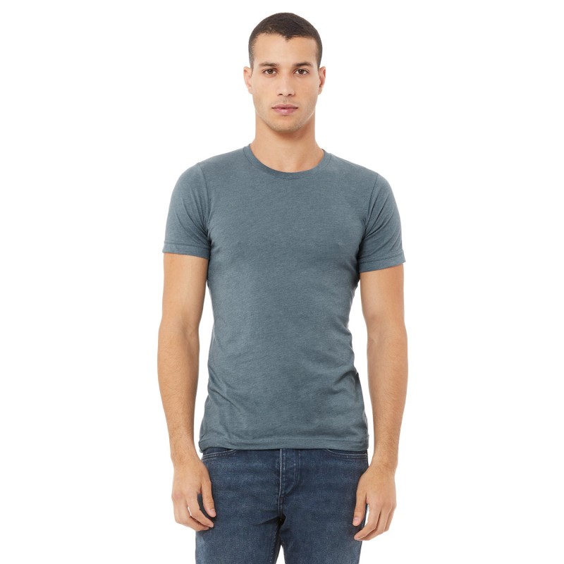 Buy Bella + Canvas 3001CVC Unisex Heather CVC T-Shirt | ApparelChoice.ca