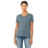 Buy Bella + Canvas 6405CVC Ladies Relaxed Heather CVC Jersey V-Neck T-Shirt | ApparelChoice.ca