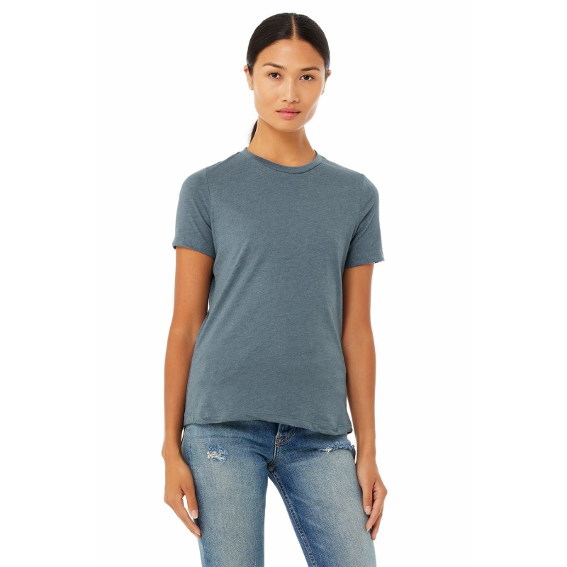 Buy Bella + Canvas 6400CVC Ladies Relaxed Heather CVC Short-Sleeve T-Shirt | ApparelChoice.ca