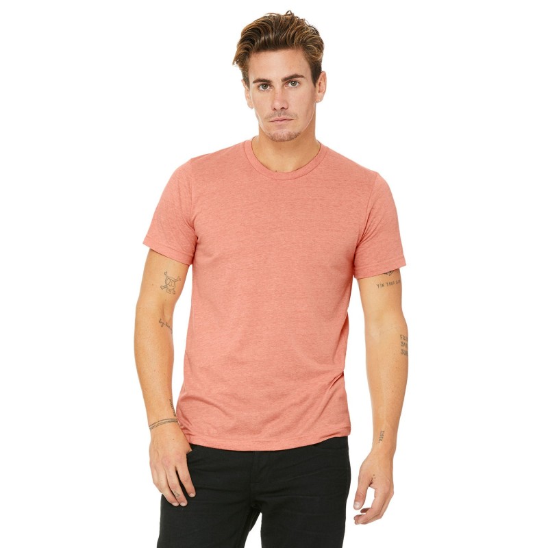 Buy Bella + Canvas 3001CVC Unisex Heather CVC T-Shirt | ApparelChoice.ca