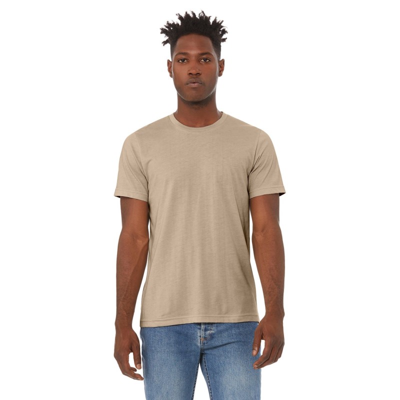 Buy Bella + Canvas 3001CVC Unisex Heather CVC T-Shirt | ApparelChoice.ca