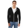 Buy Bella + Canvas 3939 Unisex Triblend Full-Zip Lightweight Hoodie | ApparelChoice.ca