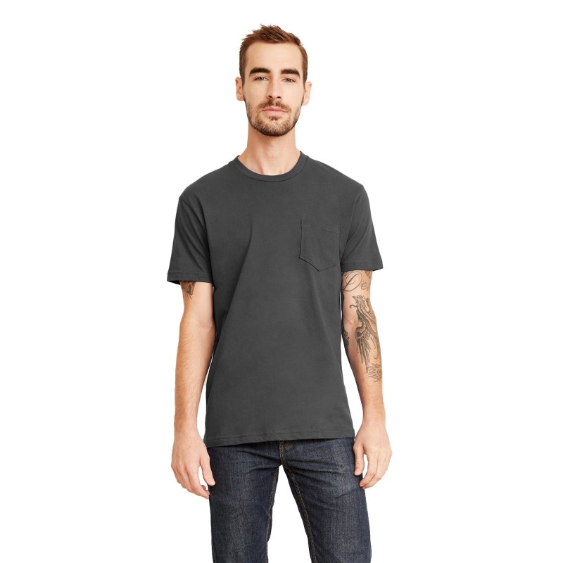 Buy Next Level Apparel 3605 Unisex Pocket Crew | ApparelChoice.ca