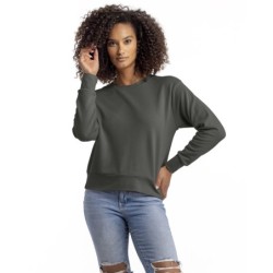 Buy Next Level Apparel 9084 Ladies Laguna Sueded Sweatshirt | ApparelChoice.ca
