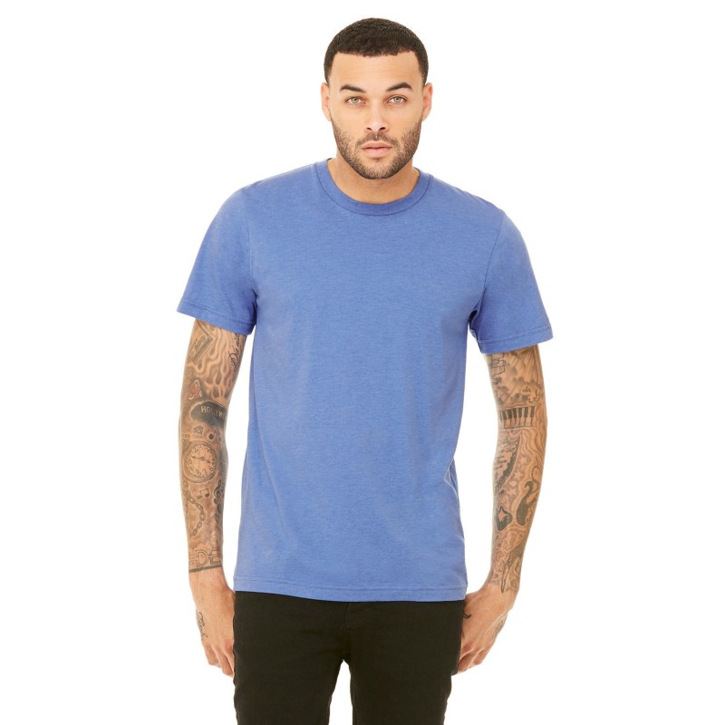 Buy Bella + Canvas 3001CVC Unisex Heather CVC T-Shirt | ApparelChoice.ca