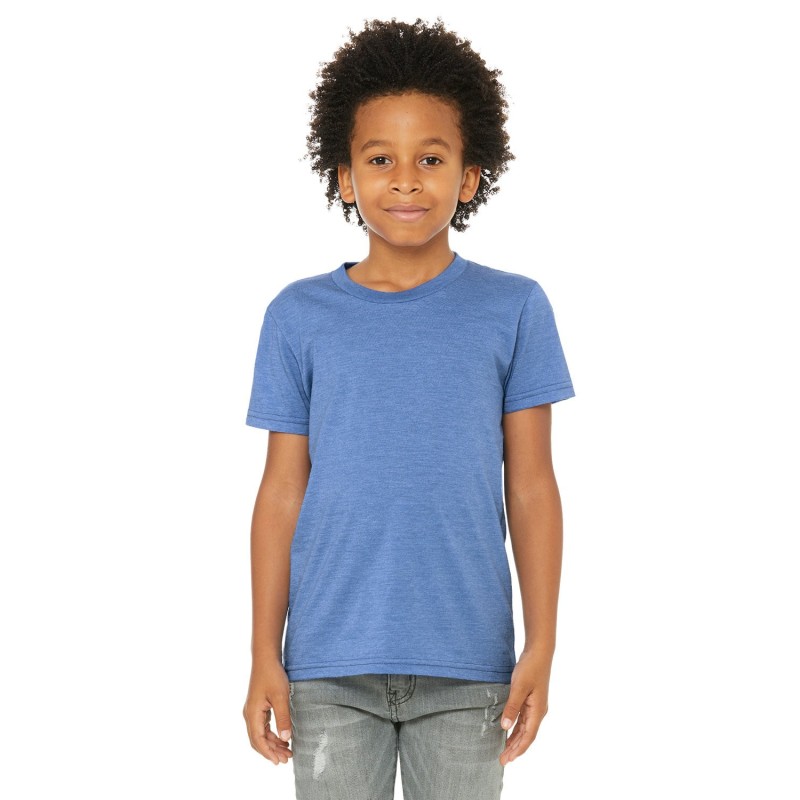 Buy Bella + Canvas 3001YCV Youth CVC Jersey T-Shirt | ApparelChoice.ca