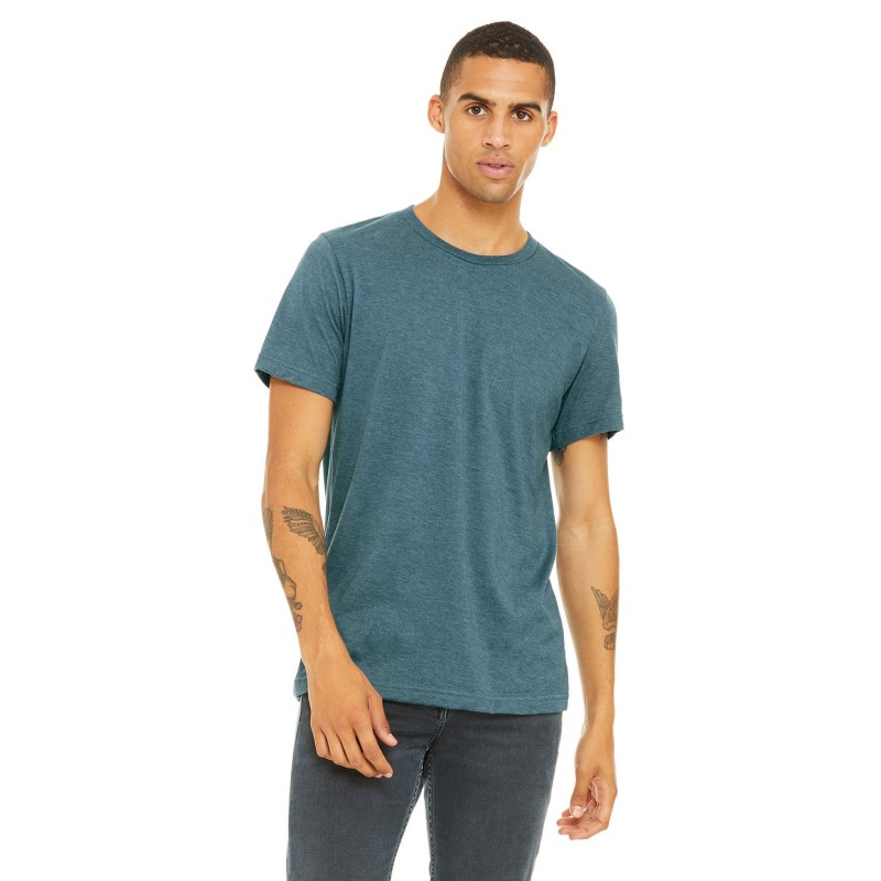Buy Bella + Canvas 3001CVC Unisex Heather CVC T-Shirt | ApparelChoice.ca