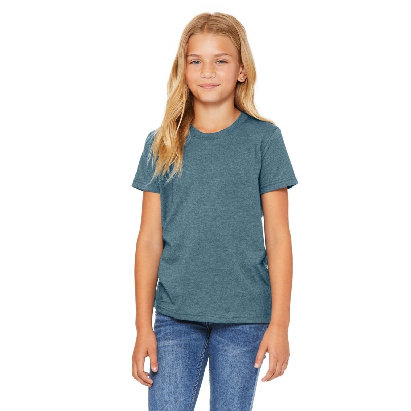 Buy Bella + Canvas 3001YCV Youth CVC Jersey T-Shirt | ApparelChoice.ca