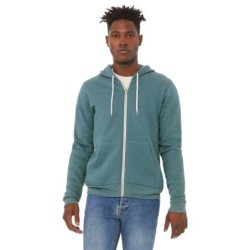 Buy Bella + Canvas 3739 Unisex Sponge Fleece Full-Zip Hooded Sweatshirt | ApparelChoice.ca