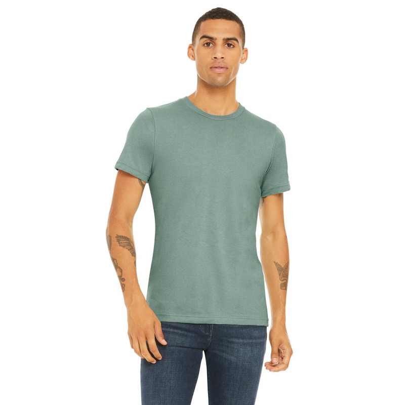 Buy Bella + Canvas 3001CVC Unisex Heather CVC T-Shirt | ApparelChoice.ca