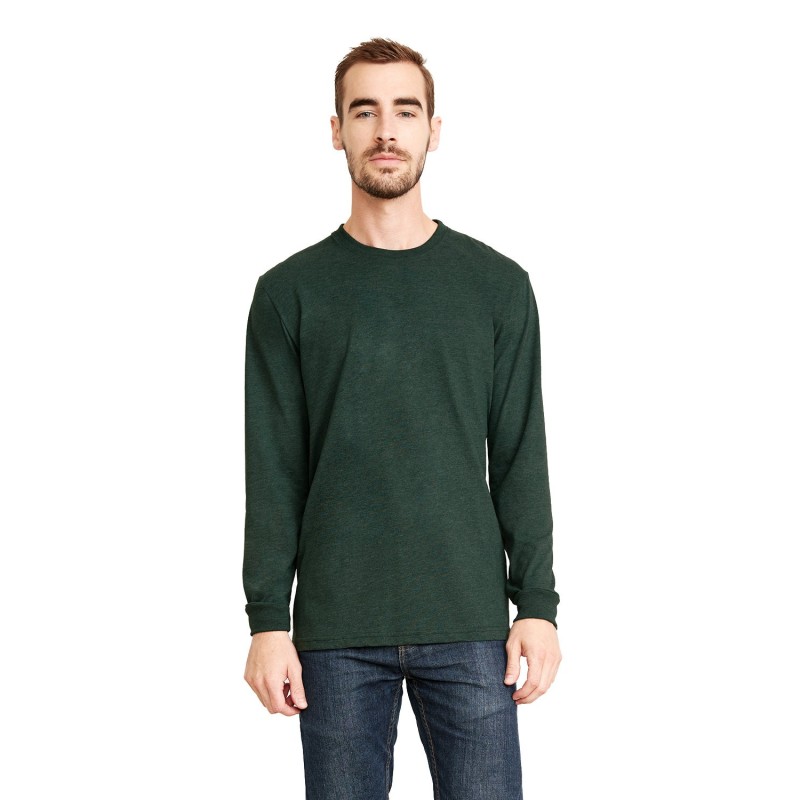 Buy Next Level Apparel 6411 Unisex Sueded Long-Sleeve Crew | ApparelChoice.ca
