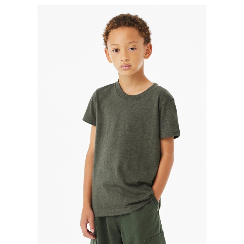 Buy Bella + Canvas 3001YCV Youth CVC Jersey T-Shirt | ApparelChoice.ca