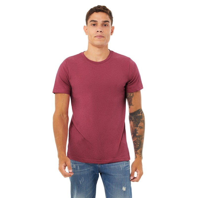 Buy Bella + Canvas 3001CVC Unisex Heather CVC T-Shirt | ApparelChoice.ca