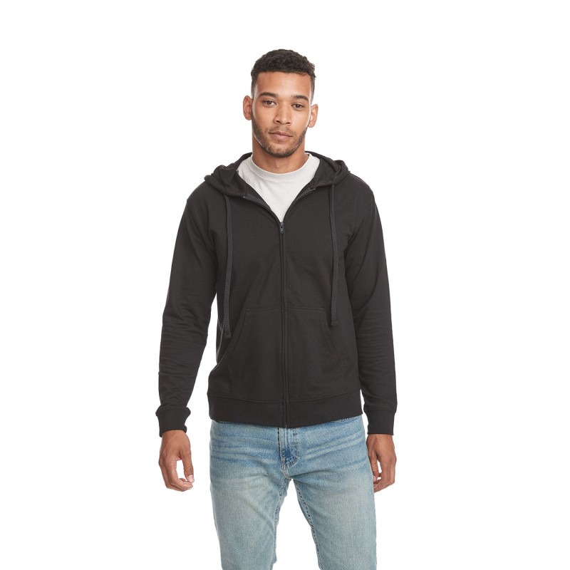 Buy Next Level Apparel 9601 Adult Laguna French Terry Full-Zip Hooded Sweatshirt | ApparelChoice.ca