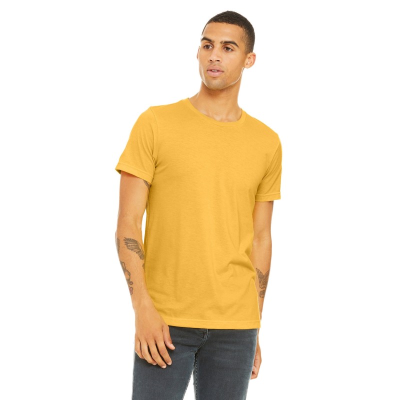 Buy Bella + Canvas 3001CVC Unisex Heather CVC T-Shirt | ApparelChoice.ca