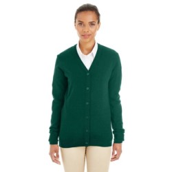 Buy Harriton M425W Ladies Pilbloc V-Neck Button Cardigan Sweater | ApparelChoice.ca