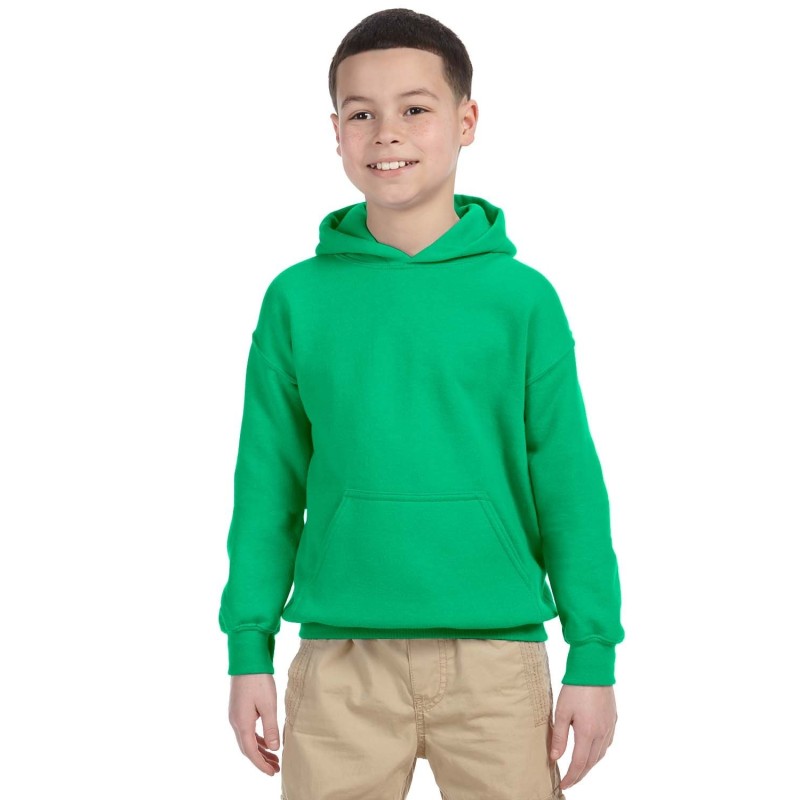 Buy Gildan G185B Youth Heavy Blend Hooded Sweatshirt | ApparelChoice.ca