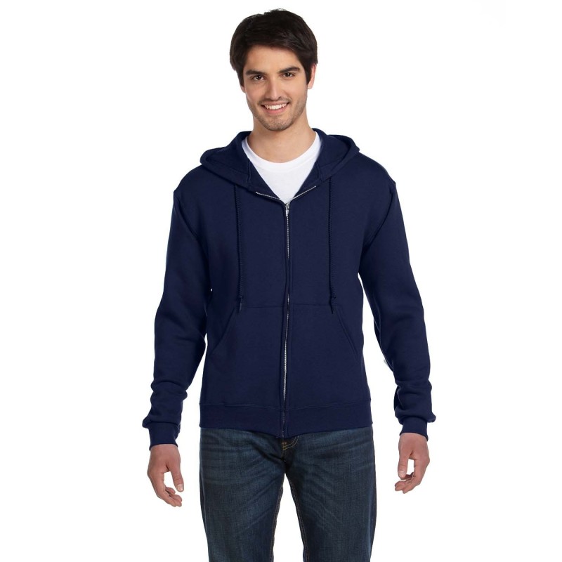 Buy Fruit of the Loom 82230 Adult Supercotton Full-Zip Hooded Sweatshirt | ApparelChoice.ca