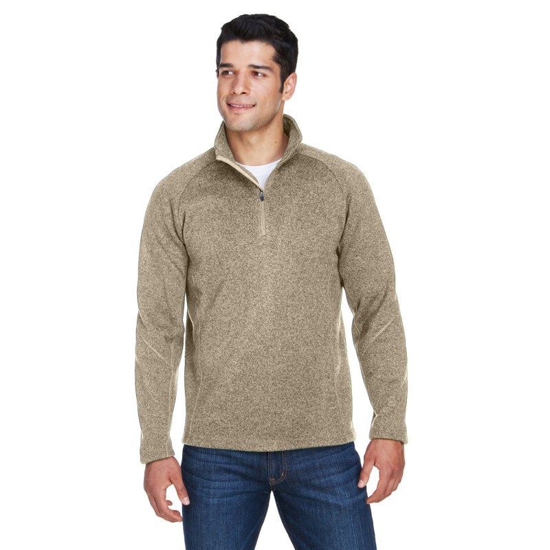 Buy Devon & Jones DG792 Adult Bristol Sweater Fleece Quarter-Zip | ApparelChoice.ca