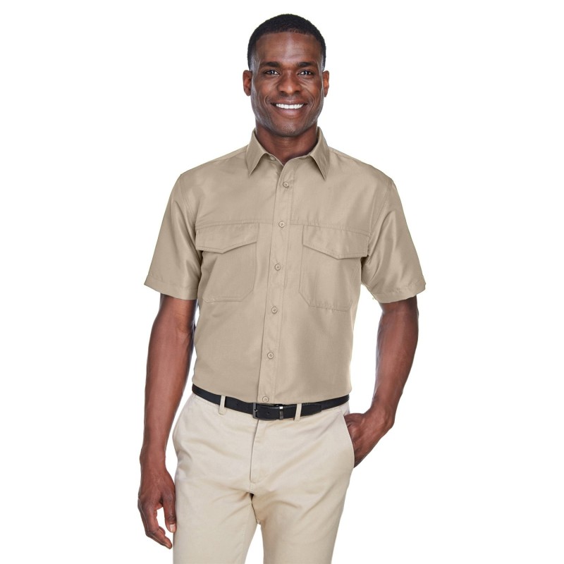 Buy Harriton M580 Men's Key West Short-Sleeve Performance Staff Shirt | ApparelChoice.ca