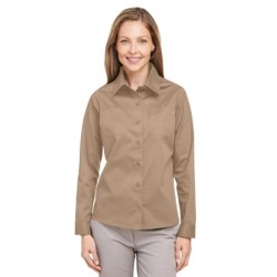 Buy Harriton M585LW Ladies Advantage IL Long-Sleeve Workshirt | ApparelChoice.ca