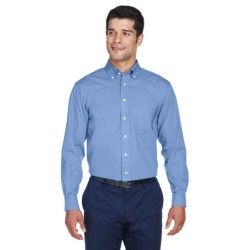 Buy Devon & Jones D630 Men's Crown Collection Solid Oxford Woven Shirt | ApparelChoice.ca