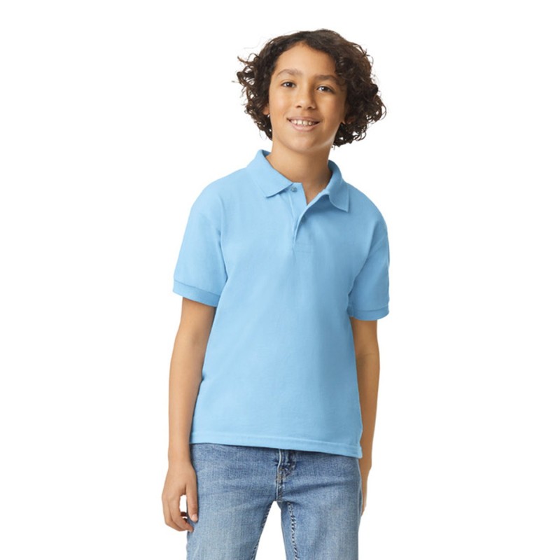 Buy Gildan G880B Youth Jersey Polo | ApparelChoice.ca