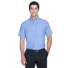 Buy Harriton M600S Men's Short-Sleeve Oxford with Stain-Release | ApparelChoice.ca