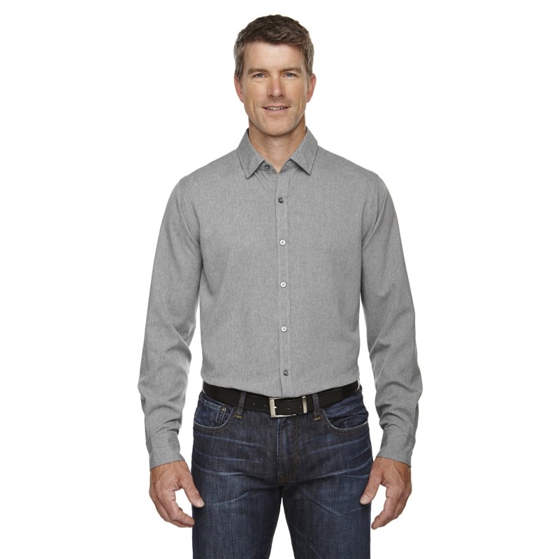 Buy North End 88802 Men's Melange Performance Shirt | ApparelChoice.ca