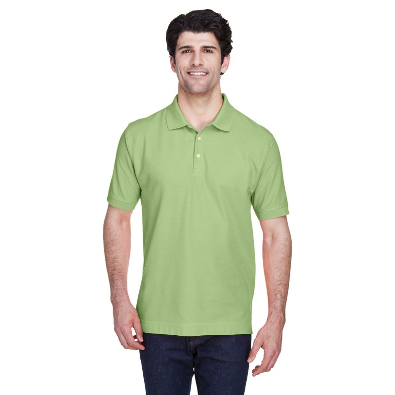 Buy Devon & Jones D100 Men's Pima Pique Short-Sleeve Polo | ApparelChoice.ca