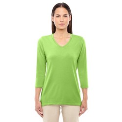 Buy Devon & Jones DP184W Ladies Perfect Fit Bracelet-Length V-Neck Top | ApparelChoice.ca