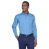 Buy Harriton M500 Men's Easy Blend Long-Sleeve Twill Shirt with Stain-Release | ApparelChoice.ca