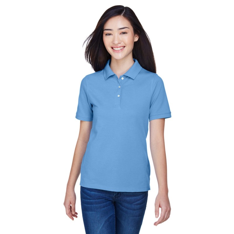 Buy Harriton M265W Ladies Easy Blend Polo | ApparelChoice.ca