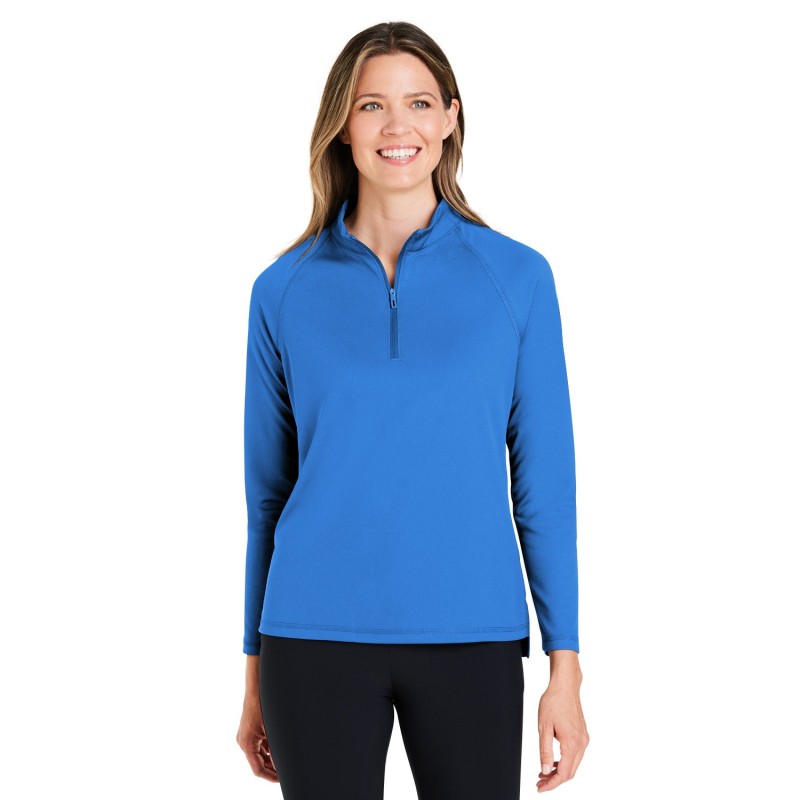 Buy North End NE410W Ladies Revive coolcore Quarter-Zip | ApparelChoice.ca