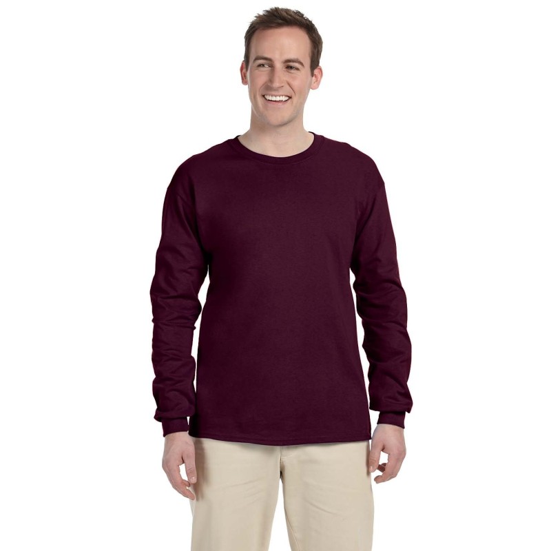Buy Gildan G240 Adult Ultra Cotton Long-Sleeve T-Shirt | ApparelChoice.ca