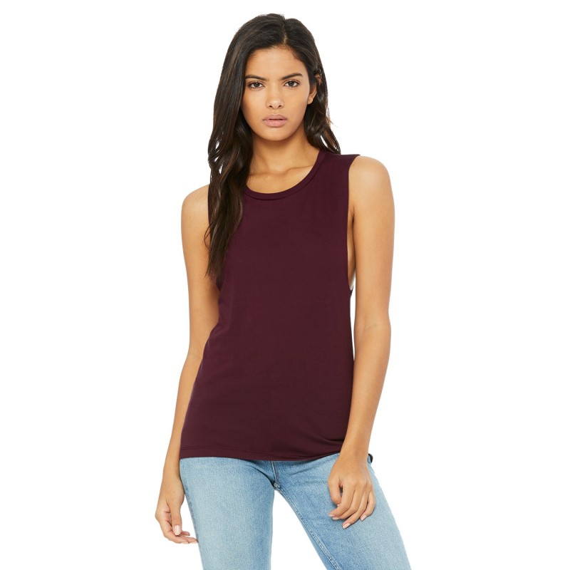 Buy Bella + Canvas B8803 Ladies Flowy Scoop Muscle Tank | ApparelChoice.ca