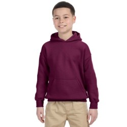 Buy Gildan G185B Youth Heavy Blend Hooded Sweatshirt | ApparelChoice.ca