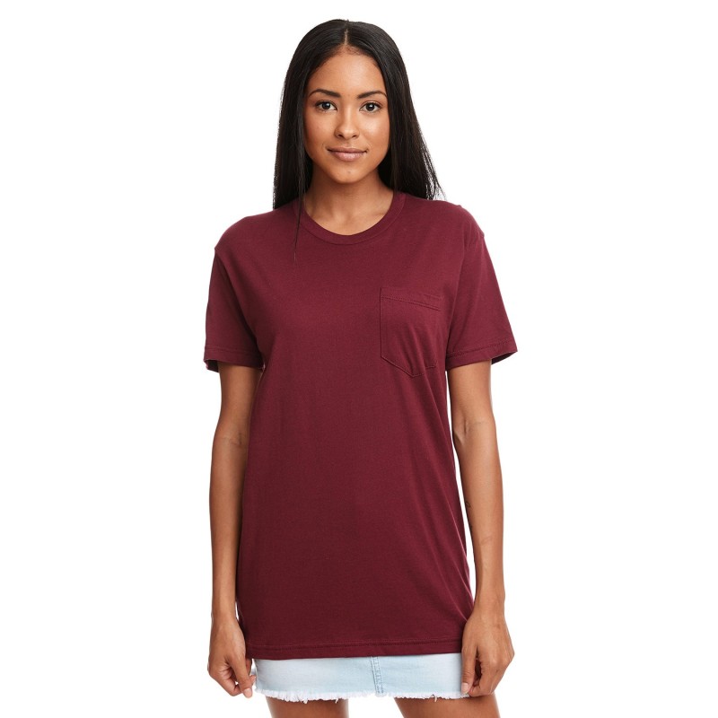 Buy Next Level Apparel 3605 Unisex Pocket Crew | ApparelChoice.ca