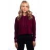 Buy Next Level Apparel 9384 Ladies Cropped Pullover Hooded Sweatshirt | ApparelChoice.ca