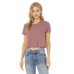 Buy Bella + Canvas B8882 Ladies Flowy Cropped T-Shirt | ApparelChoice.ca