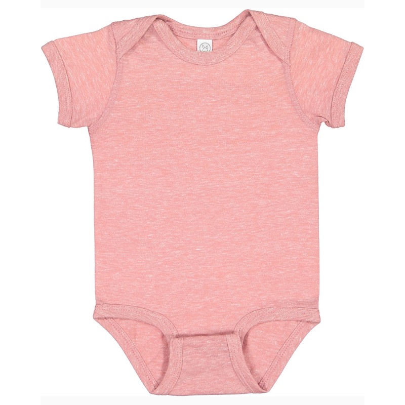 Buy Rabbit Skins 4491 Infant Harborside Melange Jersey Bodysuit | ApparelChoice.ca