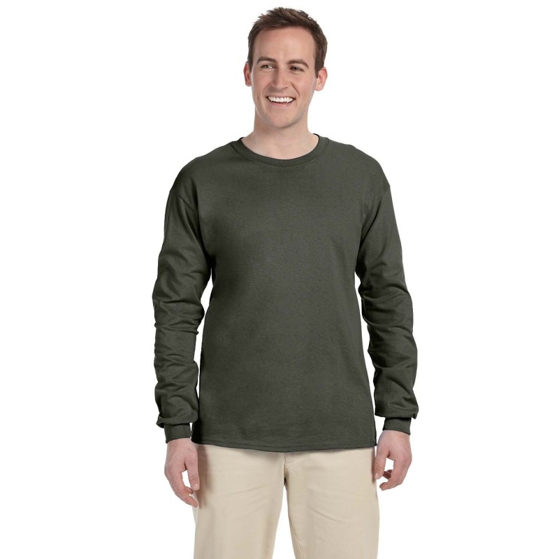 Buy Gildan G240 Adult Ultra Cotton Long-Sleeve T-Shirt | ApparelChoice.ca