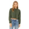 Buy Bella + Canvas B7502 Ladies Cropped Fleece Hoodie | ApparelChoice.ca