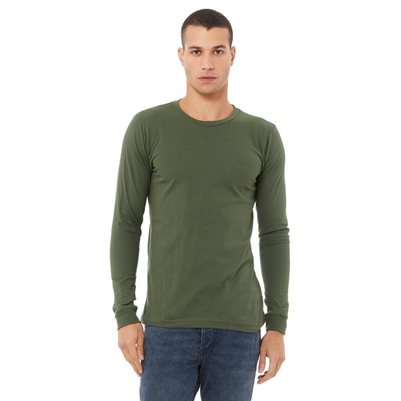 Buy Bella + Canvas 3501 Unisex Jersey Long-Sleeve T-Shirt | ApparelChoice.ca