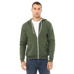 Buy Bella + Canvas 3739 Unisex Sponge Fleece Full-Zip Hooded Sweatshirt | ApparelChoice.ca
