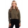 Buy Next Level Apparel 9384 Ladies Cropped Pullover Hooded Sweatshirt | ApparelChoice.ca