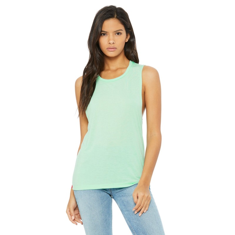 Buy Bella + Canvas B8803 Ladies Flowy Scoop Muscle Tank | ApparelChoice.ca
